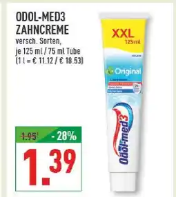 Marktkauf Odol-med3 zahncreme Angebot