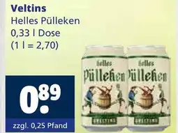 Getränkewelt Veltins helles pülleken Angebot