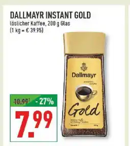 Marktkauf Dallmayr instant gold Angebot