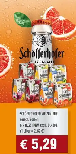 alldrink Schöfferhofer weizen-mix Angebot