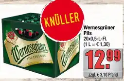 alldrink Wernesgrüner pils Angebot