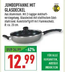 Marktkauf Jumbopfanne mit glasdeckel Angebot