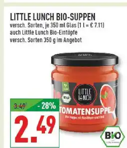 Marktkauf Little lunch bio-suppen Angebot