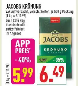 Marktkauf Jacobs krönung Angebot