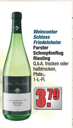 alldrink Weincontor schloss friedelsheim forster schnepfenflug riesling Angebot