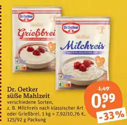 tegut Dr. oetker süße mahlzeit Angebot