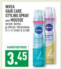 Marktkauf Nivea hair care styling spray Angebot