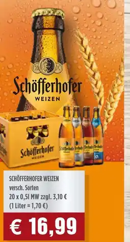 alldrink Schöfferhofer weizen Angebot