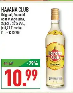 Marktkauf Havana club original Angebot