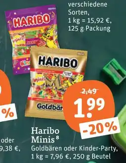 tegut Haribo minis Angebot