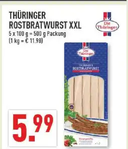 Marktkauf Die thüringer thüringer rostbratwurst xxl Angebot