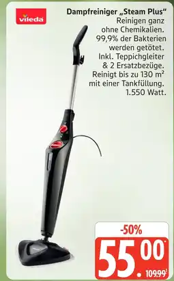 Marktkauf Vileda steam plus Angebot