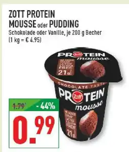 Marktkauf Zott protein mousse Angebot