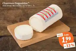 tegut Chavroux ziegenkäse Angebot