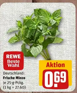 nahkauf Rewe beste wahl frische minze Angebot