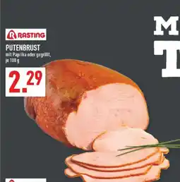 Marktkauf Rasting putenbrust mit paprika Angebot