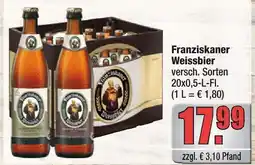 alldrink Franziskaner weissbier Angebot