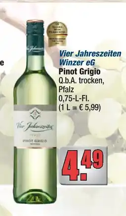 alldrink Vier jahreszeiten winzer eg pinot grigio Angebot