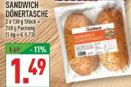 Marktkauf Sandwich dönertasche Angebot