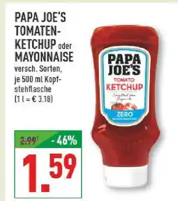 Marktkauf Papa joe's tomaten-ketchup Angebot