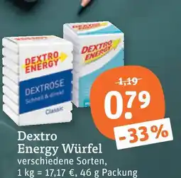 tegut Dextro energy würfel Angebot