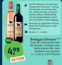 tegut Bodegas osborne solaz bio-tempranillo Angebot