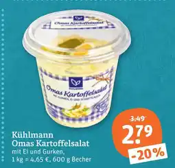 tegut Kühlmann omas kartoffelsalat Angebot