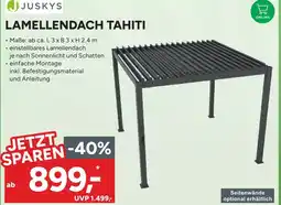 Marktkauf Juskys lamellendach tahiti Angebot