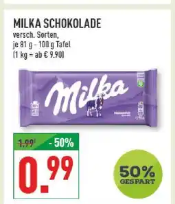 Marktkauf Milka schokolade Angebot