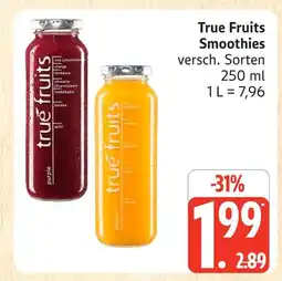 Marktkauf True fruits smoothies Angebot