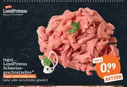 tegut Tegut... landprimus schweinegeschnetzeltes Angebot