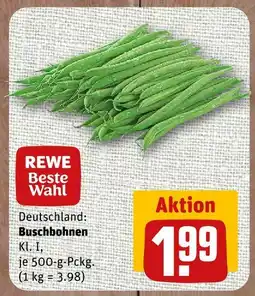 nahkauf Rewe beste wahl buschbohnen Angebot