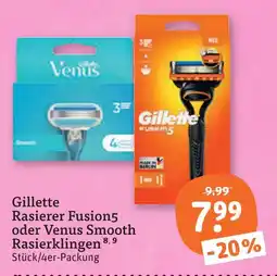 tegut Gillette rasierer fusion5 Angebot