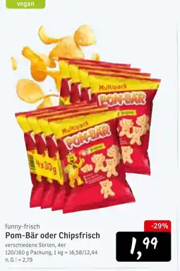 KONSUM Funny-frisch pom-bär oder chipsfrisch Angebot