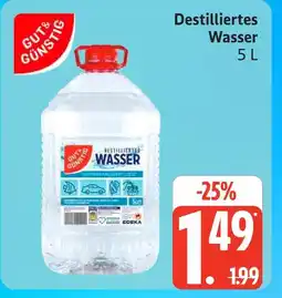 Marktkauf Gut & günstig destilliertes wasser Angebot