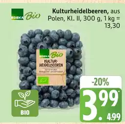 Marktkauf Edeka bio kulturheidelbeeren Angebot