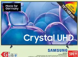 Marktkauf Samsung 4k-uhd-tv crystal uhd Angebot