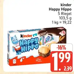 Marktkauf Kinder happy hippo Angebot