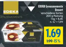 diska Edeka genussmomente dessert Angebot