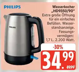 Marktkauf Philips wasserkocher hd9350/90 Angebot