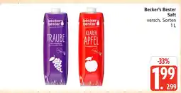 Marktkauf Becker's bester saft Angebot