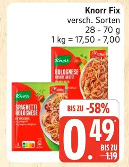 Marktkauf Knorr fix Angebot