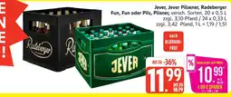 Marktkauf Jever oder radeberger pilsener, fun oder pils Angebot