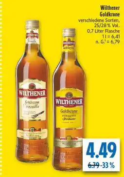 diska Wilthener goldkrone vanilla Angebot