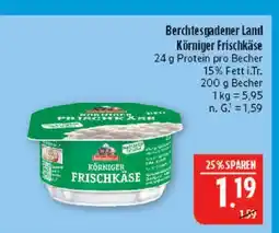 Marktkauf Berchtesgadener land körniger frischkäse Angebot