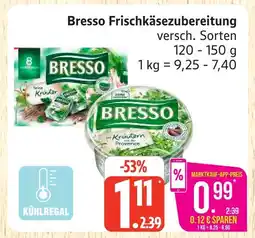Marktkauf Bresso frischkäsezubereitung Angebot