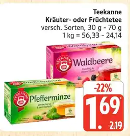 Marktkauf Teekanne Angebot