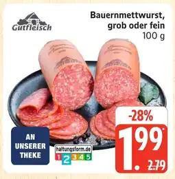 Marktkauf Gutfleisch bauernmettwwurst Angebot