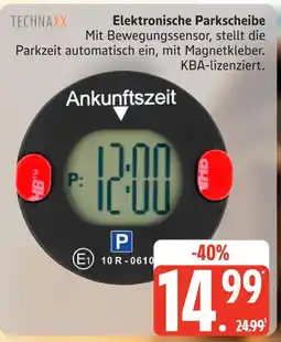 Marktkauf Technaxx elektronische parkscheibe Angebot