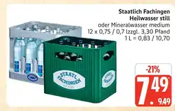 Marktkauf Staatlich fachingen heilwasser still Angebot
